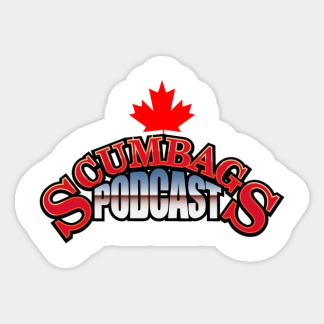 SurvivorPodcastParody Sticker by SCUMBAGS OF WRESTLING 